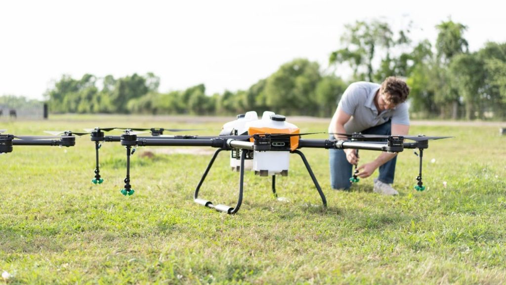 آینده کشاورزی با پهپاد سمپاش-اوجیران