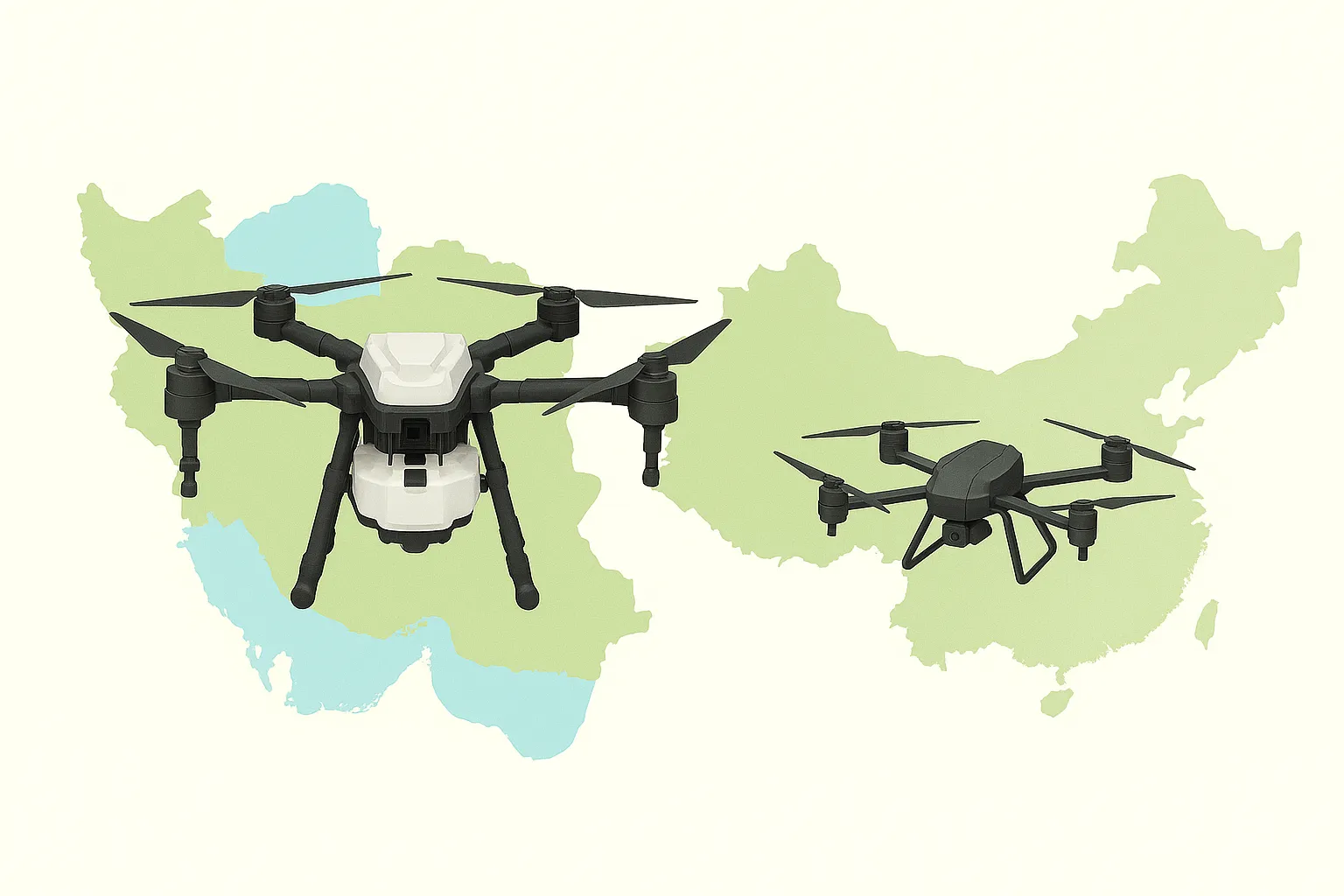 مقایسه پهپادهای کشاورزی ایران (اوجیران) و چین؛ کدام برند ارزش خرید دارد؟ بررسی کامل و تخصصی ۱۴۰۵