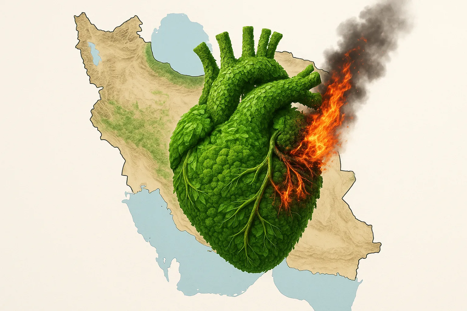 پهپاد آتش‌نشان جنگل‌های هیرکانی؛ امید تازه برای مهار بزرگ‌ترین حریق‌های شمال ایران