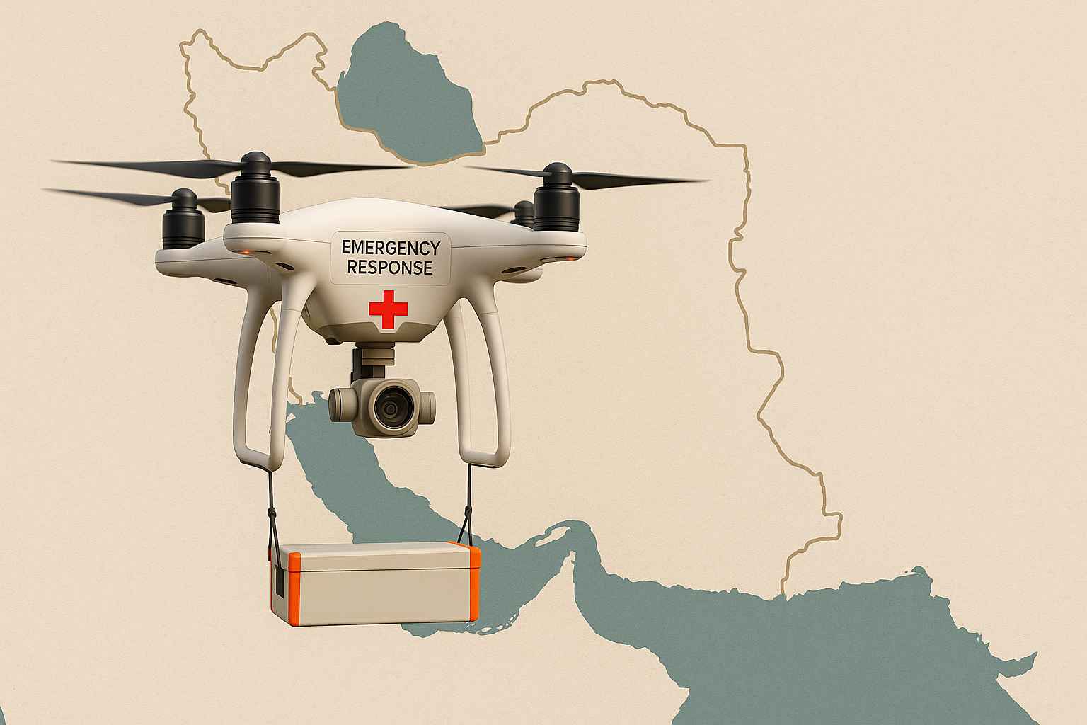 پهپاد امداد و نجات ؛ تکنولوژی نجات‌بخش بحران‌های ایران در ۱۴۰۵